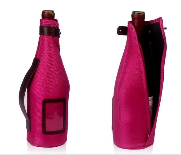 Best-seller novo Design alta qualidade promocional Neoprene isolado garrafa de champanhe sacos mais frescos