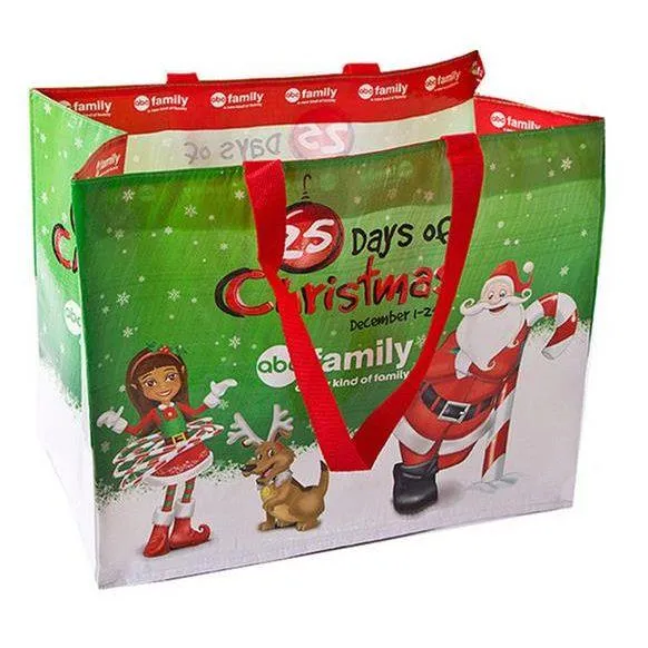 Venda de Top 100% criativo personalizado presente itens domésticos PP tecido sacolinha