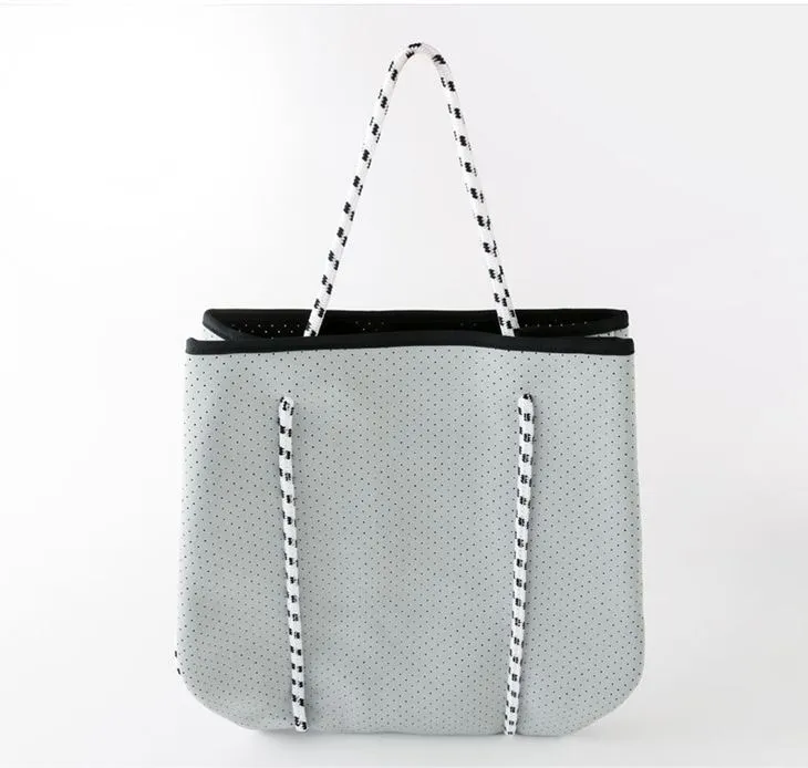 Bolsa de praia feminina de neoprene fashion