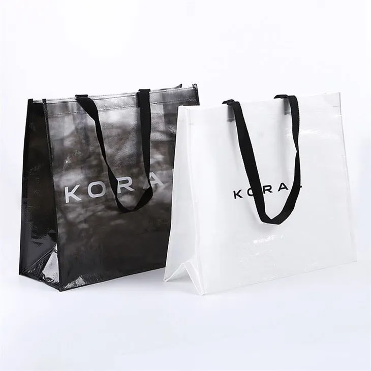 Saco de compras impresso em cores completas