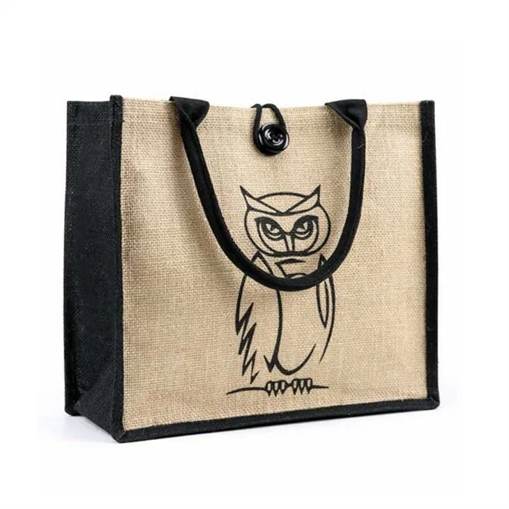 Sacos de juta de mercearia