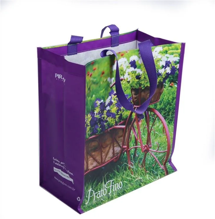 Sacos de compras laminados